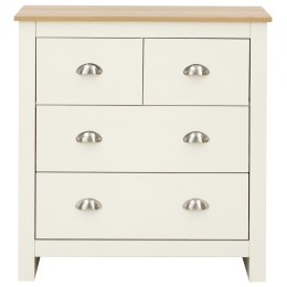 Lancaster 2 2 Drawer Chest Bedroom Furniture Cream