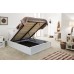 Como White 5FT Kingsize 150cm Lift Up Storage Wooden Ottoman Bed Frame