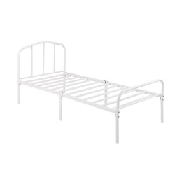 Milton Traditional White Single Bed