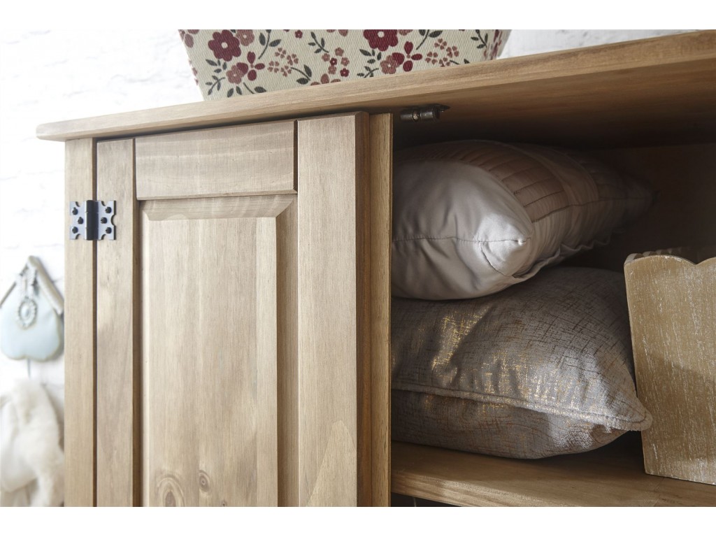 Inca Mexican 3 Piece Set 2 Door Wardrobe 3 Drawer Chest Bedside