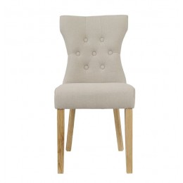 Naples Dining Chair Beige Pack of 2