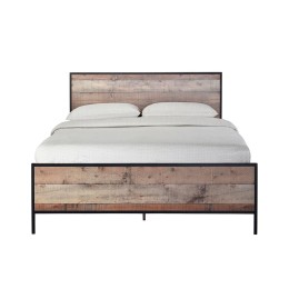 Hoxton 4FT6 Double Bed Oak Effect