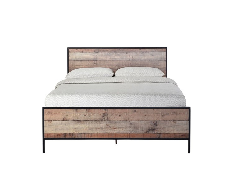 Hoxton 4FT6 Double Bed Oak Effect