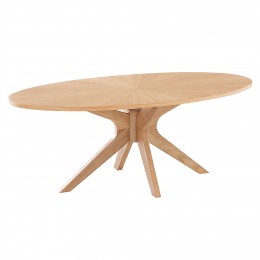 Malmo Contemporary Oak Coffee Table