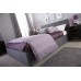 Ascot Lift Up Storage Single 3FT 90cm Ottoman Grey Fabric Bed