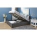 5FT Kingsize End Lift Fabric Bed 150cm Bedframe Grey