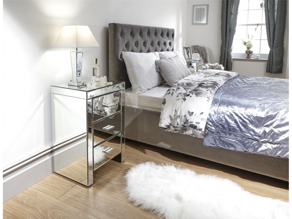 venetian mirrored bedroom furniture uk