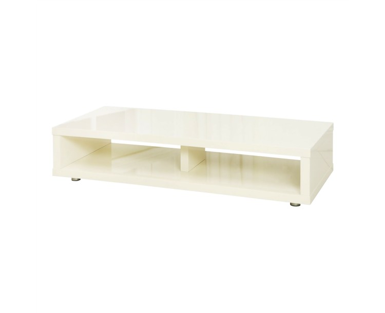 Puro Cream Contemporary High Gloss TV Unit