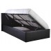 3FT Single Side Lift Ottoman Bed 90cm Bedframe Black