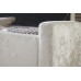 Oyster Crushed Velvet Lift Up Verona Ottoman Bench