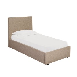 Lucca Beige Linen Type 3FT Single Bed