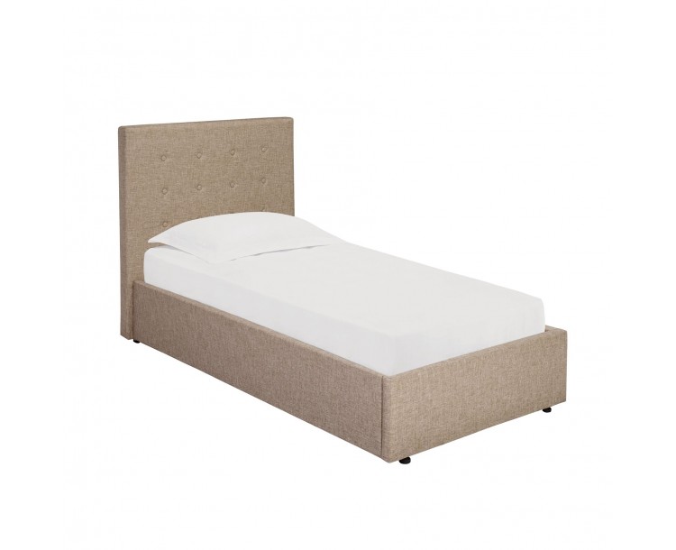 Lucca Beige Linen Type 3FT Single Bed