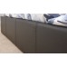 Black End Lift Faux Leather Storage 4FT6 Double 135cm Ottoman Bed Frame