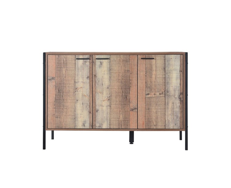Hoxton Wood Effect Sideboard 3 Door