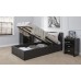 Faux Leather Black 90cm 3FT Single End Lift Ottoman Storage Bed Frame