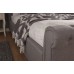 Layla 4FT6 Double 135cm Ottoman Bed Bedstead Silver