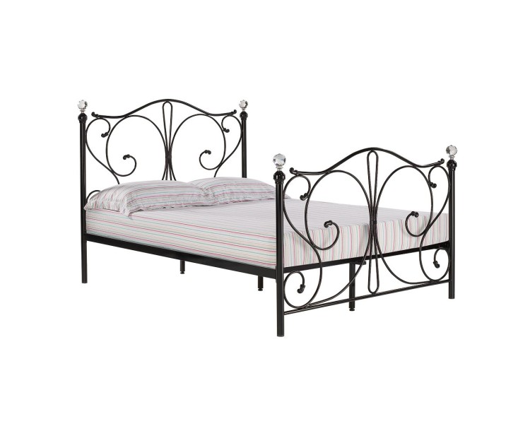 Florence 5FT Kingsize Bed Black