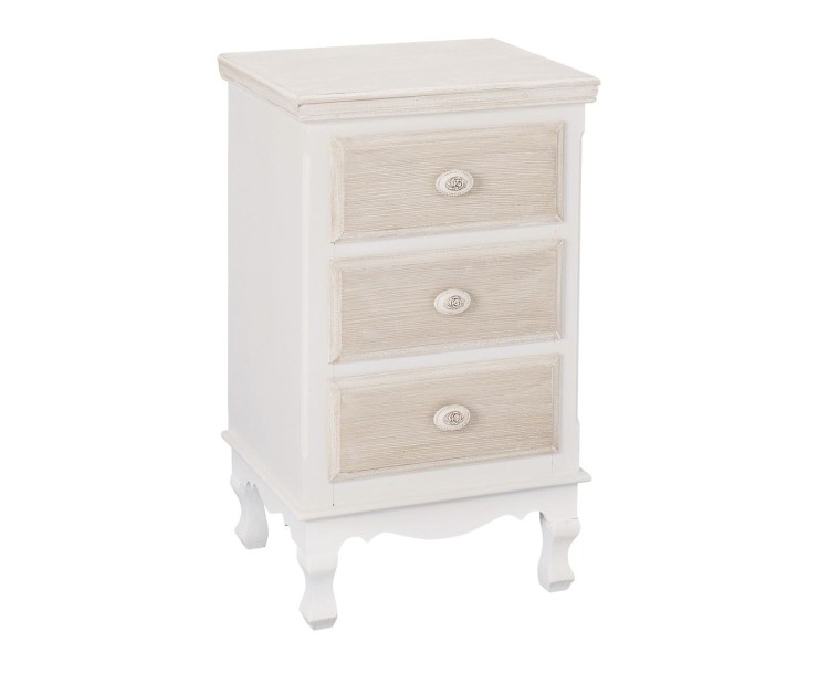 Juliette 3 Drawer Bedside Cabinet