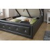 Hollywood 4FT6 Double Bed 135cm Bedframe Gas Lift Black