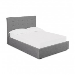 Lucca Plus 4FT Small Double Bed Grey