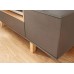 Stylish Compact Scandi Oak Modena TV Unit Grey