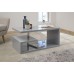 Polar High Gloss LED Coffee Table Grey