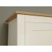 Lancaster 3 Door 2 Drawer Wardrobe Bedroom Furniture Cream