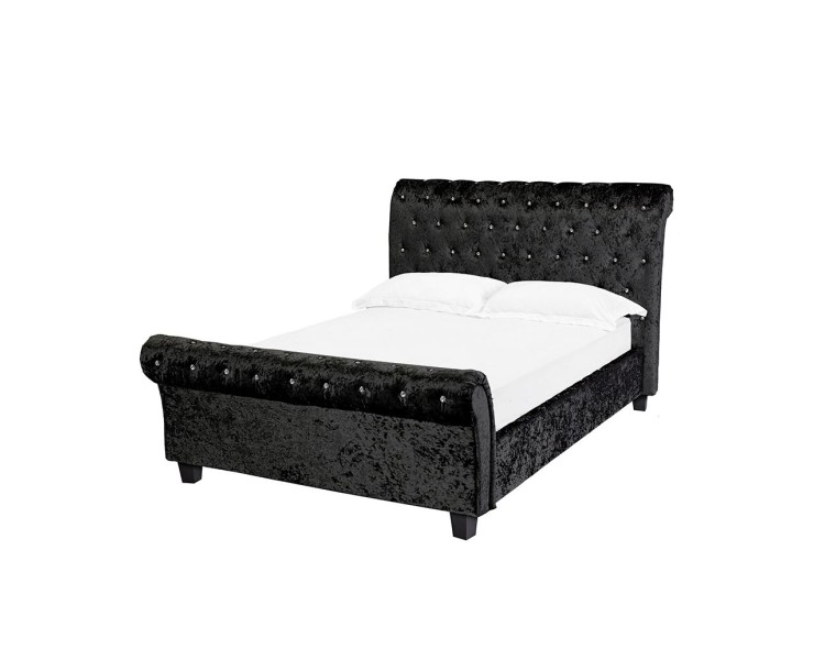 Isabella 5FT Kingsize Bed Black