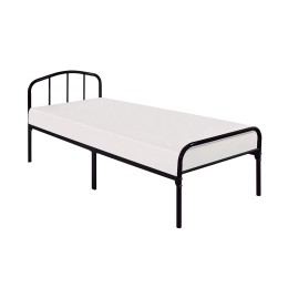 Milton Black Metal 3FT Single Bed