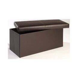 Madrid Storage Ottoman Large Brown