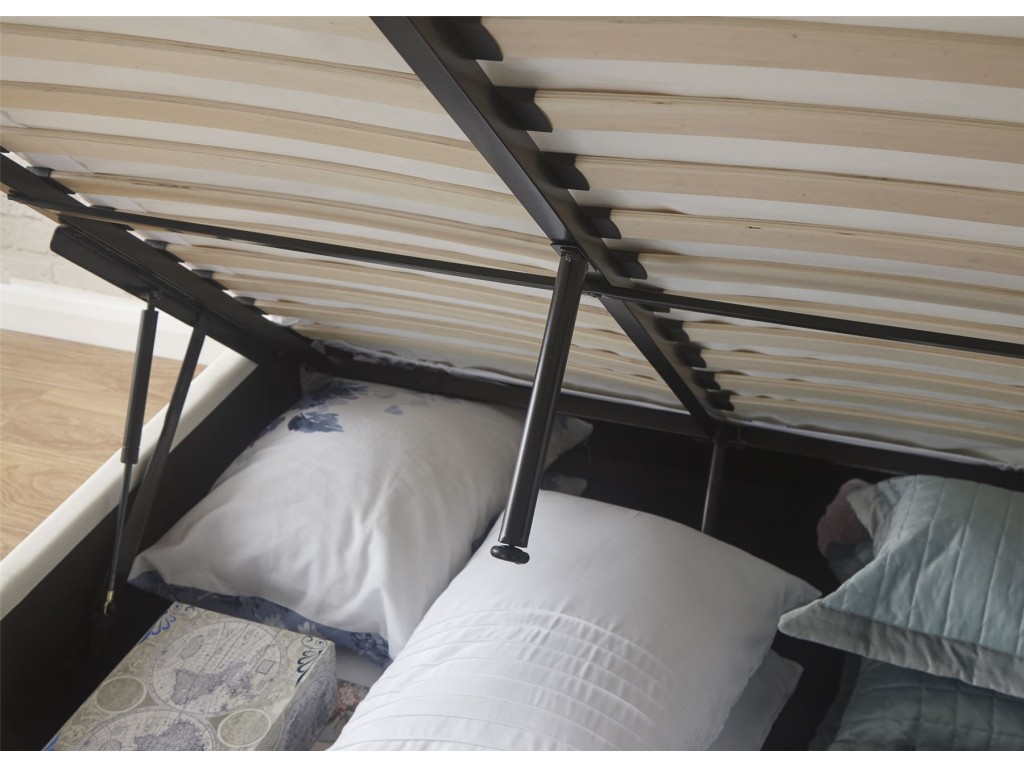 Gas lift double discount bed ikea