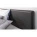 Black End Lift Faux Leather Storage 4FT6 Double 135cm Ottoman Bed Frame