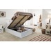 Como White 5FT Kingsize 150cm Lift Up Storage Wooden Ottoman Bed Frame