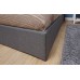 4FT Small Double End Lift Fabric Bed 120cm Bedframe Grey