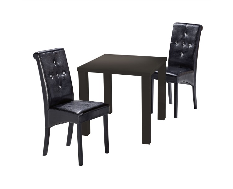 Monroe PUro Small Dining Table Black