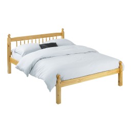 Pamela Pine Wood Finish 4FT Small Double Bed