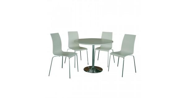 Soho White Dining Table