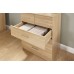 Panama 4 Piece Oak Bedroom Furniture Set Wardrobe Chest of Drawers Bedside