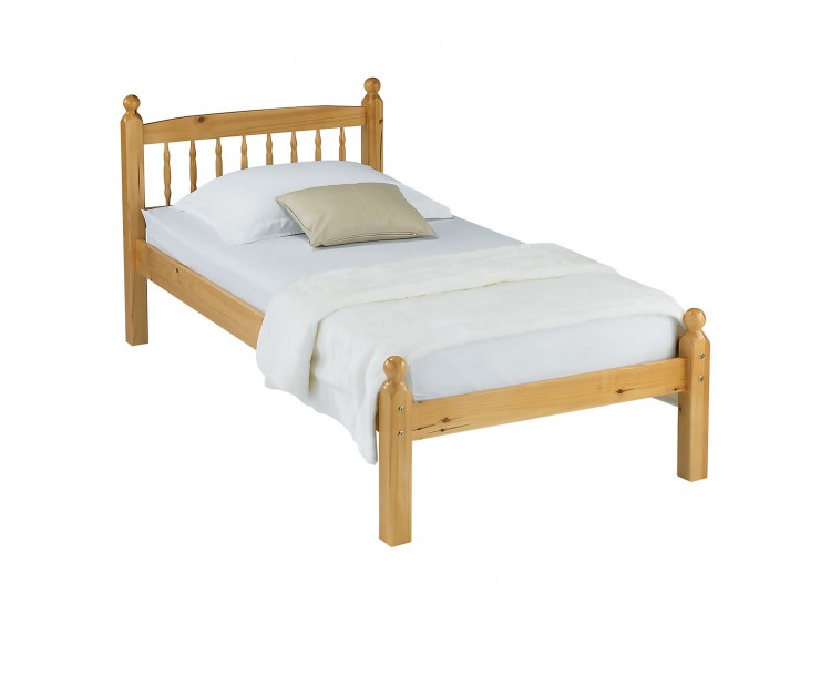 Pamela Pine Wooden Bed Frame 3FT Single Bed
