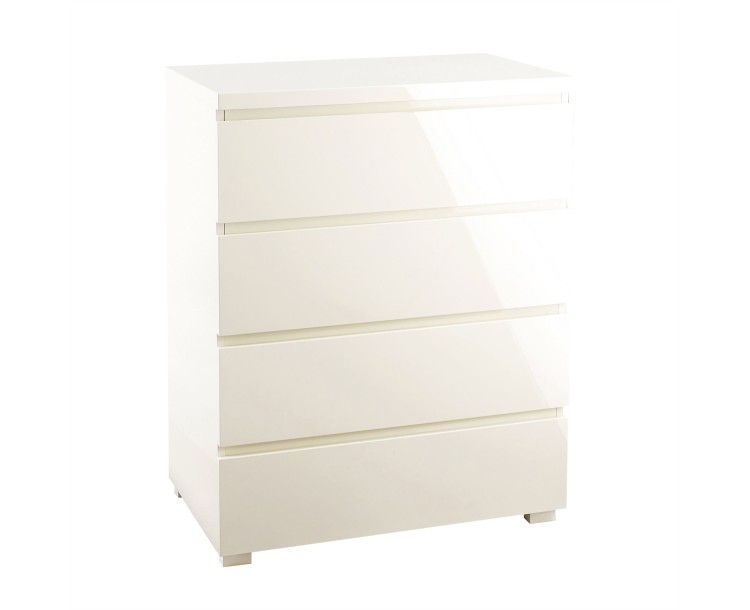 Puro Cream Bedroom 4 Drawer Chest