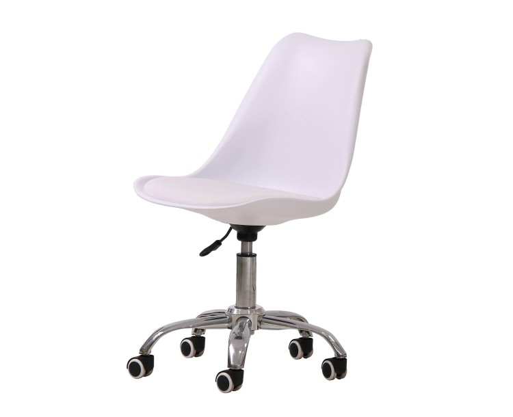 Orsen Swivel Office Chair White