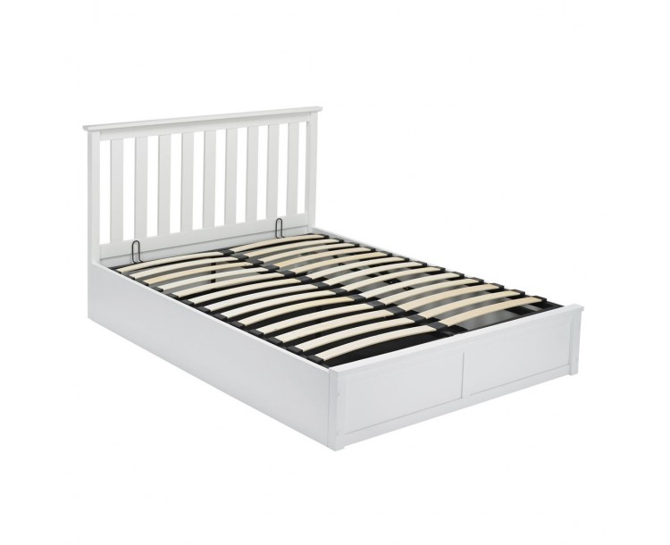 Oxford White 4FT6 Double Bed