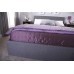 Grey Ascot Kingsize 5FT 150cm Lift Up Storage Fabric Ottoman Bed