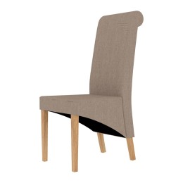 Amelia Dining Chair Beige Pack of 2