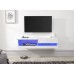 Galicia White 120cm Wall TV Unit with LED Light Living Room