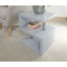 Polar High Gloss LED Side Table Grey