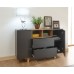 Modena Grey Compact Sideboard Console