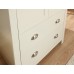 Lancaster 2 Door 2 Drawer Wardrobe Bedroom Furniture Cream