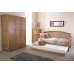 Madrid Wooden Trundle Only Oak