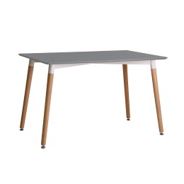 Elegant Fraser Dining Table Grey Wood